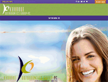Tablet Screenshot of kharouforthodontics.com